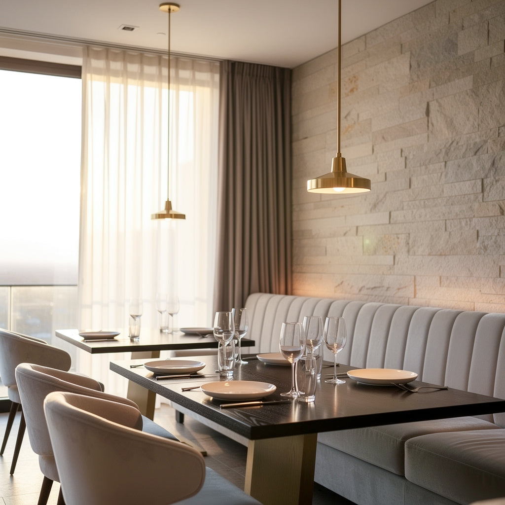 Rideaux phoniques restaurant : améliorer l'acoustique sans travaux