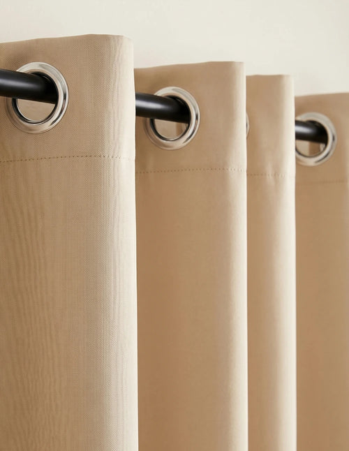 Thermal and Acoustic Blackout Curtain - Cream