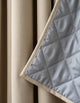 Thermal and Acoustic Blackout Curtain - Cream