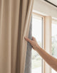 Thermal and Acoustic Blackout Curtain - Cream