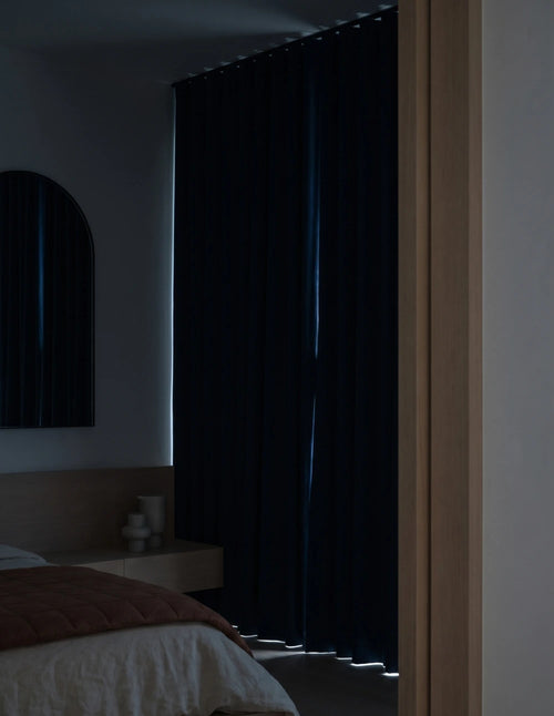 Thermal and Acoustic Blackout Curtain - Cream