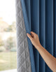Thermal and Acoustic Blackout Curtain - Cream