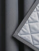 Rideau Occultant Thermique et Phonique - Gris Anthracite
