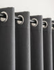 Rideau Occultant Thermique et Phonique - Gris Anthracite