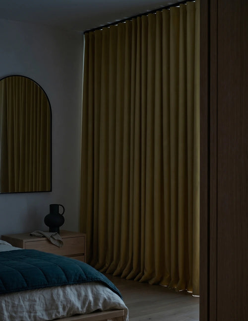 Thermal and Acoustic Blackout Curtain - Cream