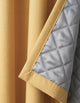 Thermal and Acoustic Blackout Curtain - Cream