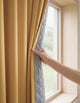 Thermal and Acoustic Blackout Curtain - Cream