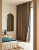 Rideau Occultant Thermique et Phonique - Marron Taupe