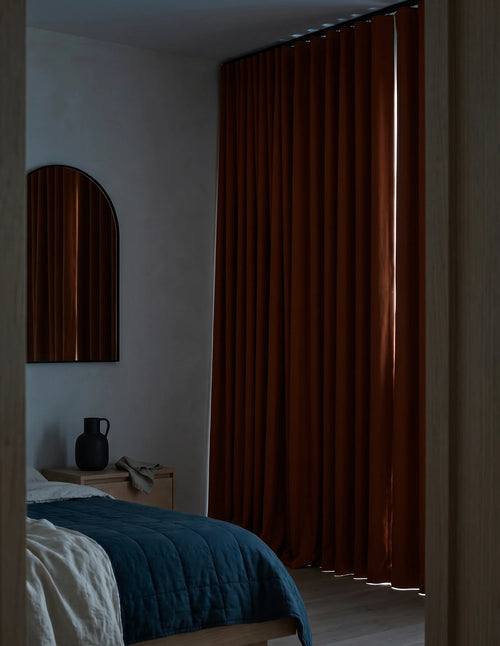 Thermal and Acoustic Blackout Curtain - Cream
